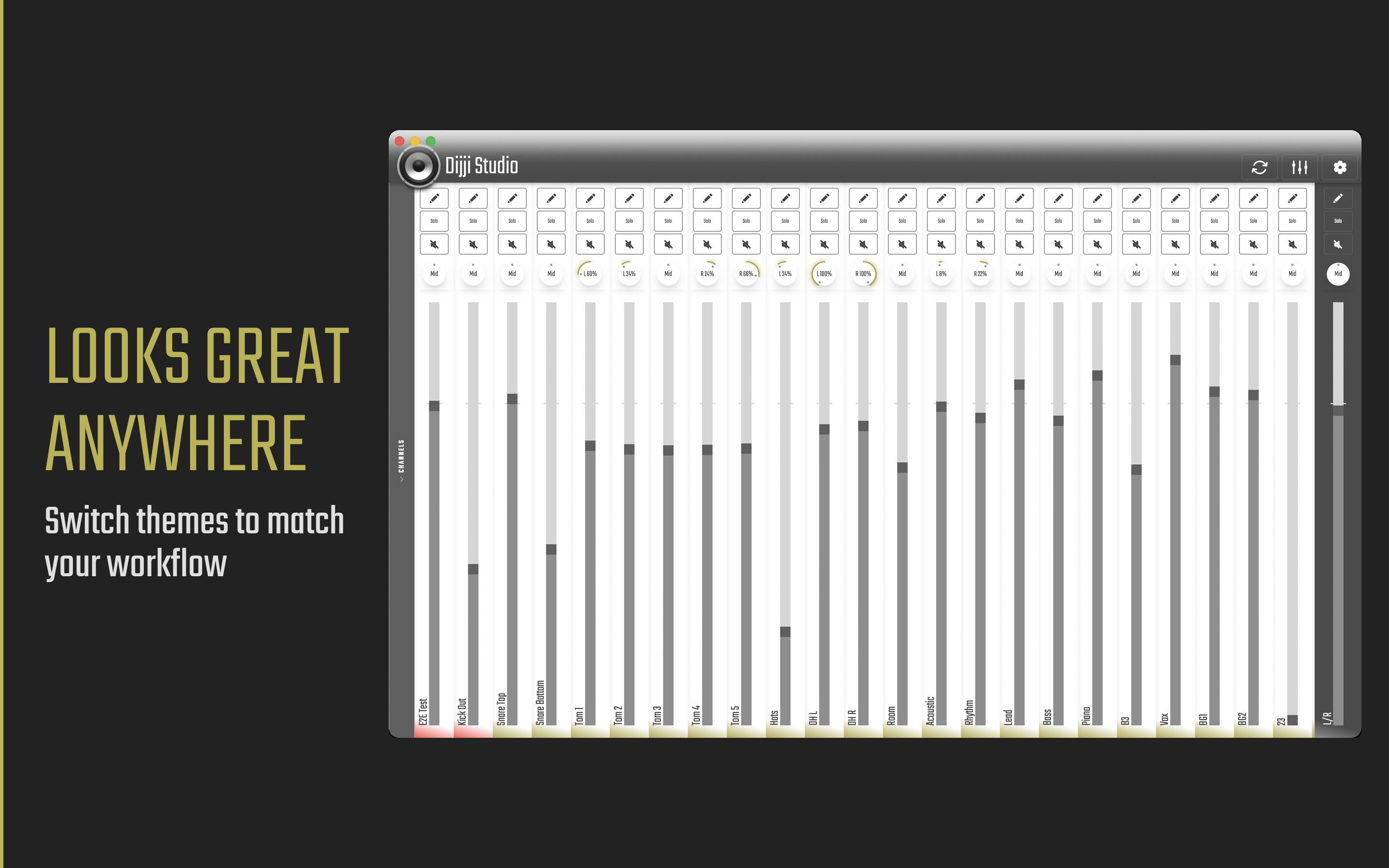 Light mode on desktop